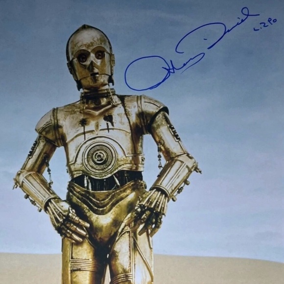 Star Wars Other - Rare Hand Signed Anthony Daniels 8X10 C3PO Autographed Star Wars  RARE Beckett